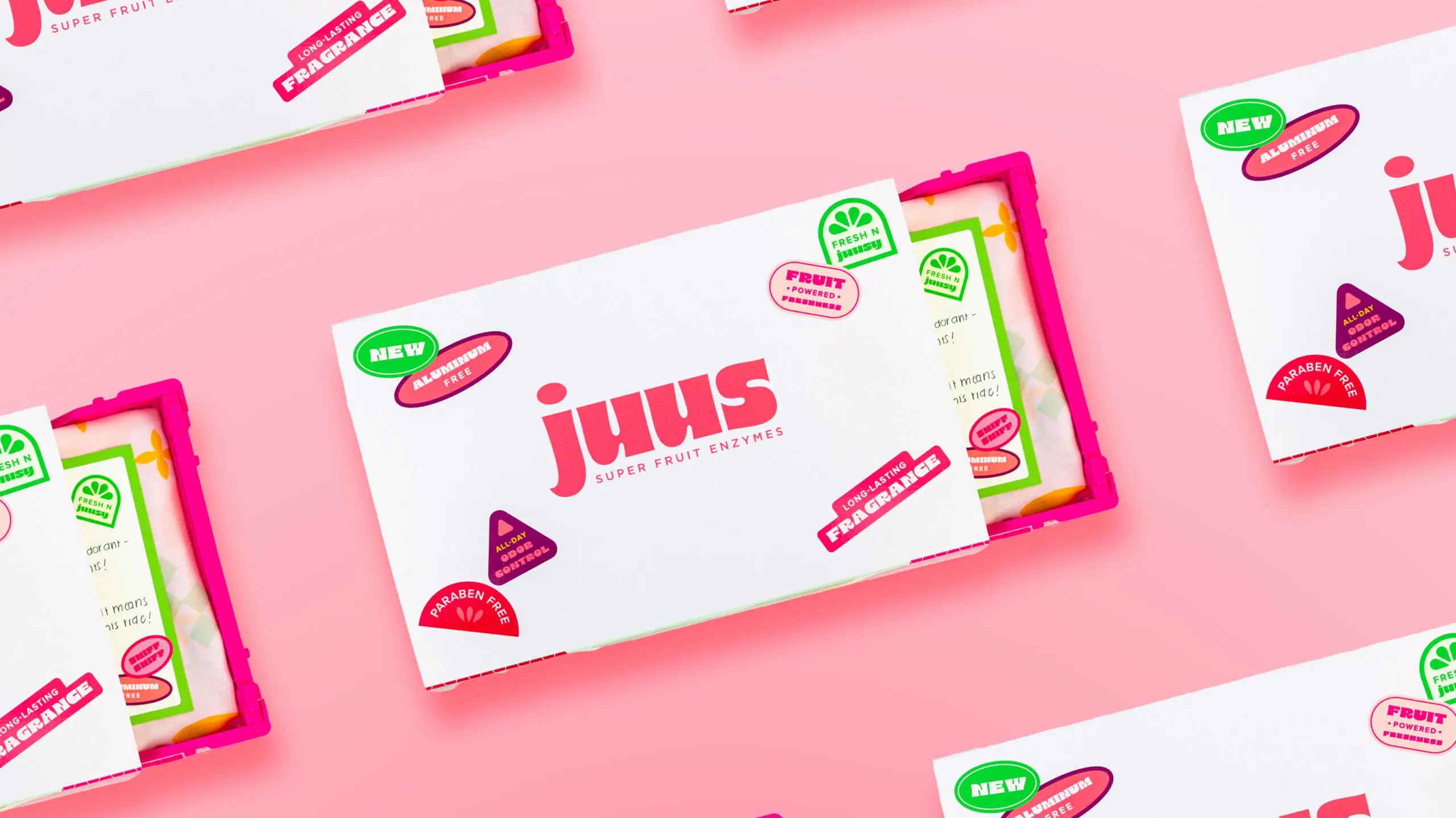 Juus packaging layflat grid