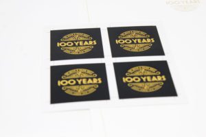 Die cut stickers made by O'Neil Printing in Phoenix Arizona