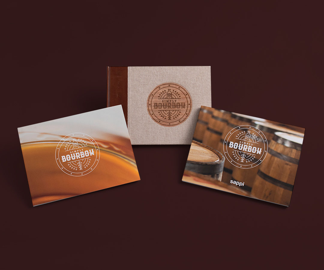 Three Bourbon Books, including hardcover and two softcover variations