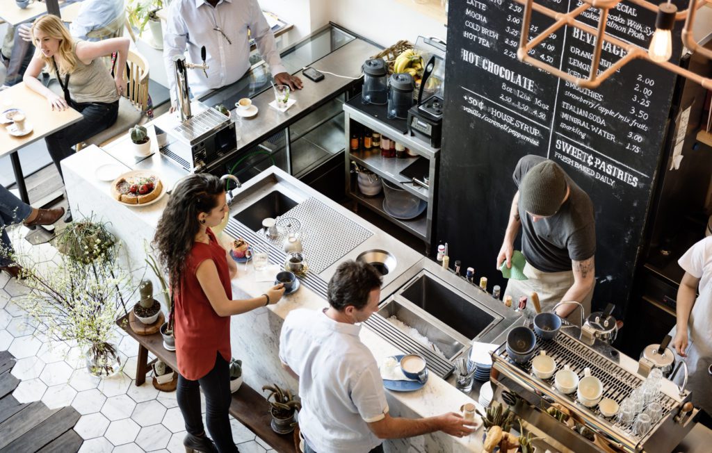 Coffee Shop Bar Counter