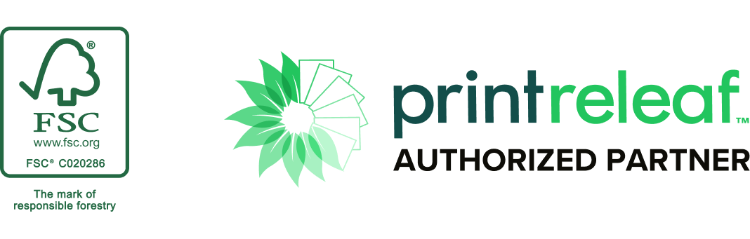 FSC PrintReleaf logos