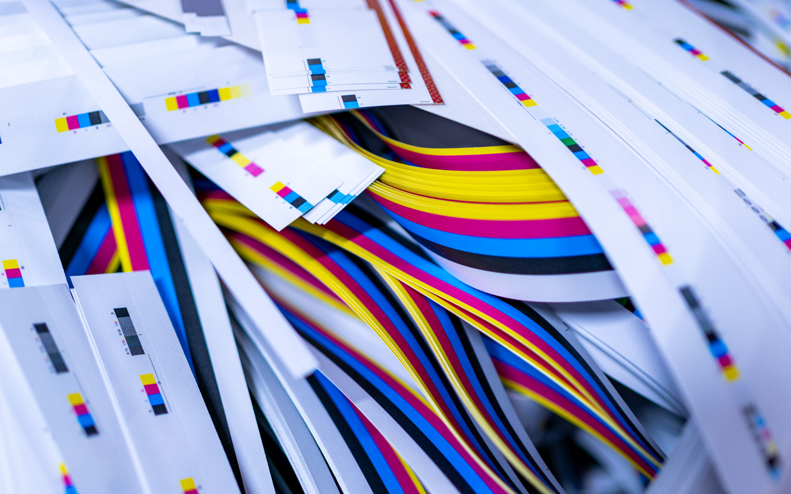 Print registration trimmings