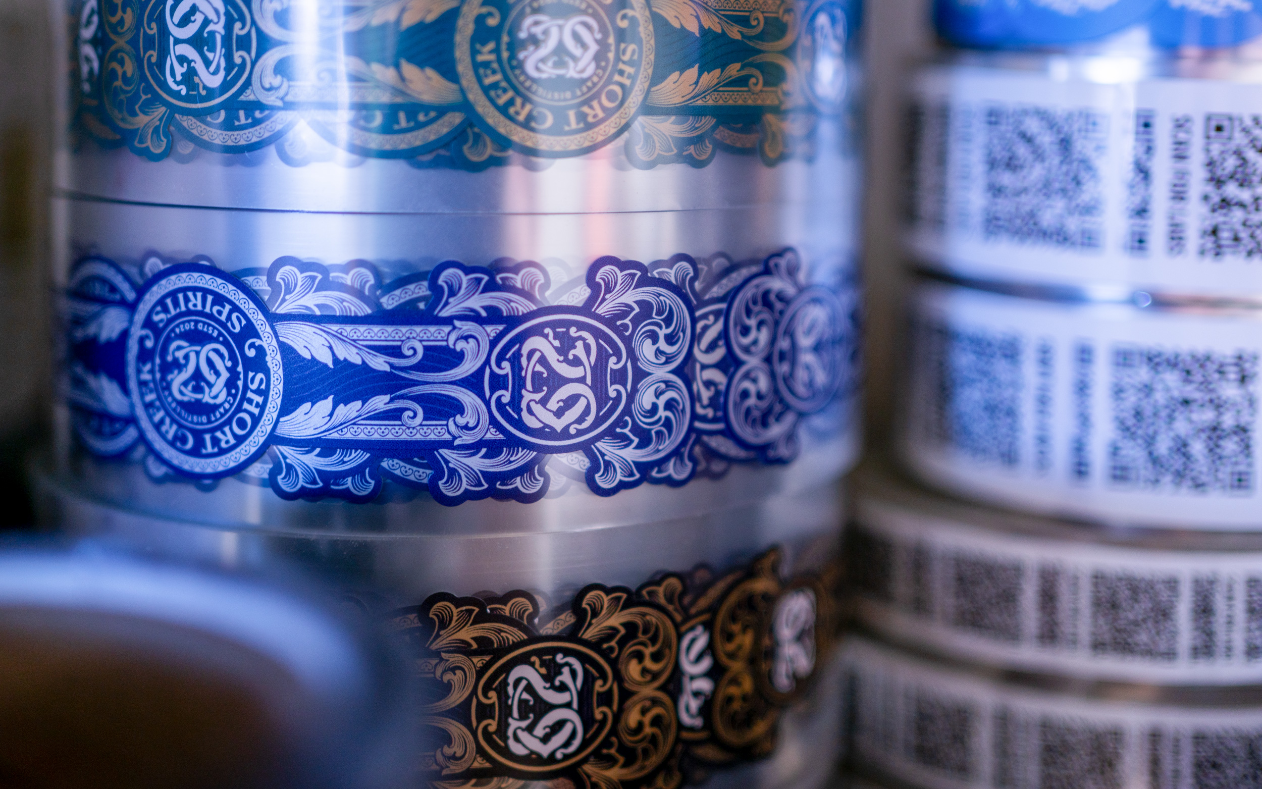 Short Creek Spirits labels