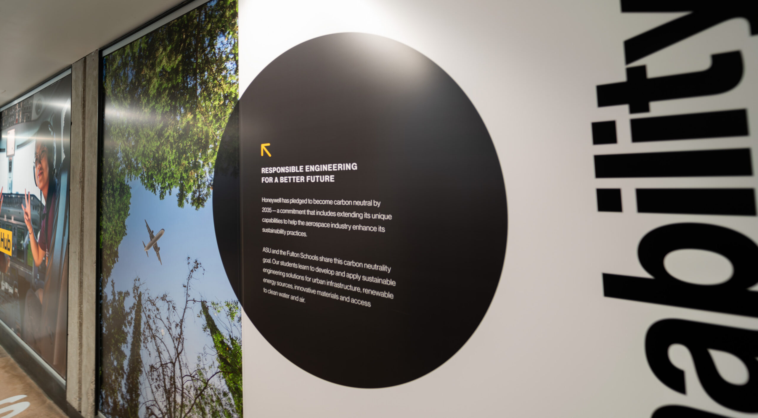 ASU-Honeywell interior wall graphics