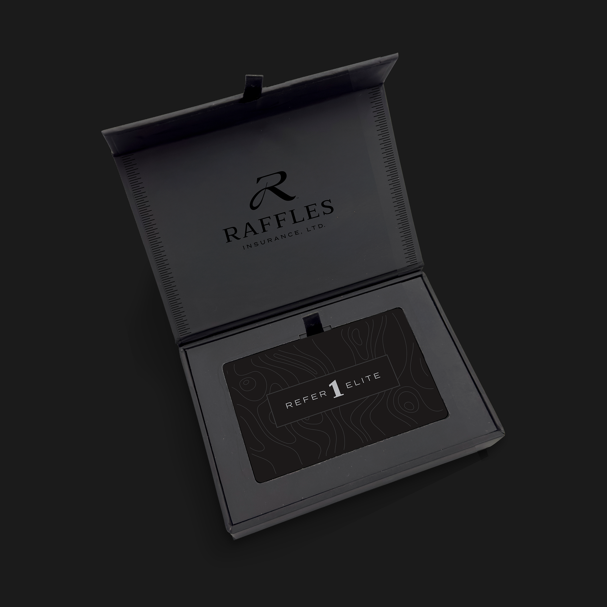 Raffles Refer1 Elite box interior
